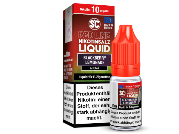 SC - Red Line - Blackberry Lemonade - 10 mg - Nikotinsalz Liquid