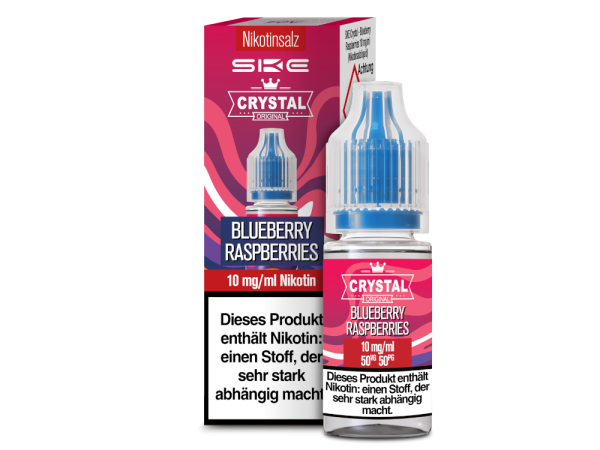 SKE - Crystal - Nikotinsalz Liquid 10 mg/ml - Blueberry Raspberries