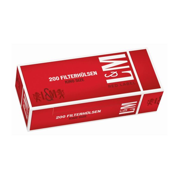 L&M Red Filterhülsen - 200 Stück