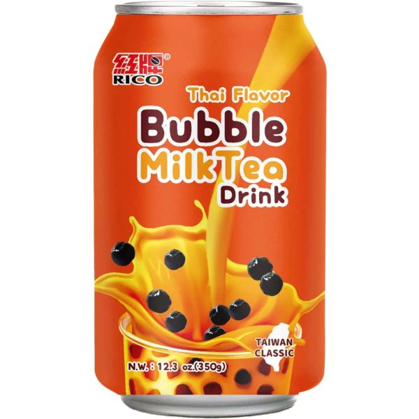 Bubble Milk Tea Drink - Thai Flavor - 340 ml