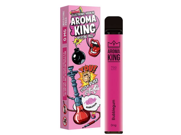 king vape Aroma King Bubblegum Einweg E-Shisha ohne Nikotin ca. 700 Züge | Jetzt  kaufen