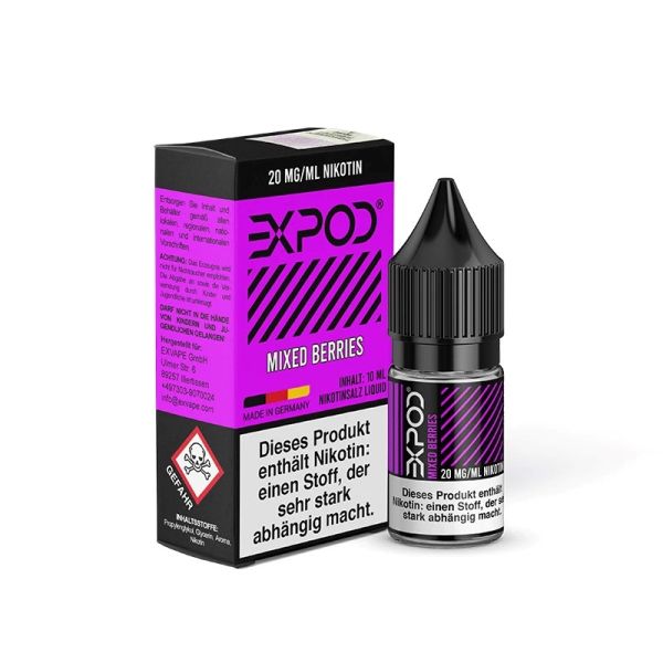 Expod Liquid - Mixed Berries - 10ml - 20 mg/ml