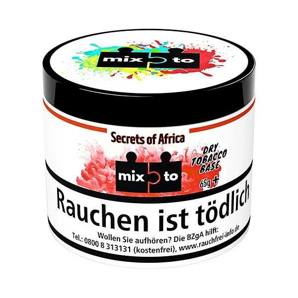 Mixto Dry Tobacco Base 65g - Secrets of Africa