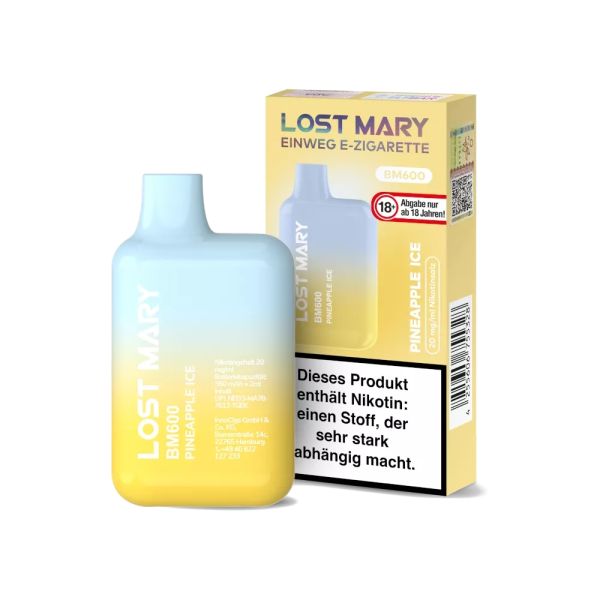 Elfbar Lost Mary Pineapple Ice - 20mg - Einweg E-Zigarette