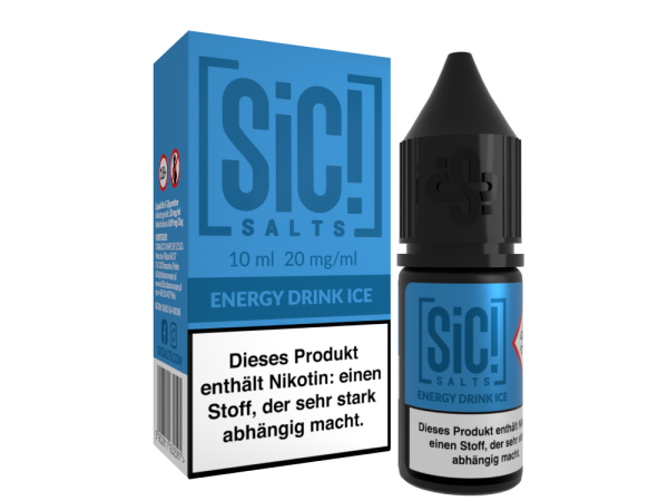 SiC! Salts 20mg Nikotinsalz Liquid 10ml - Energy Drink Ice