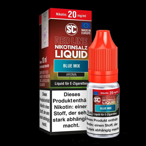 SC - Red Line - Blue Mix - 20 mg - Nikotinsalz Liquid