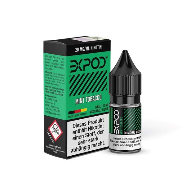 Expod Liquid - Mint Tobacco - 10ml - 20 mg/ml