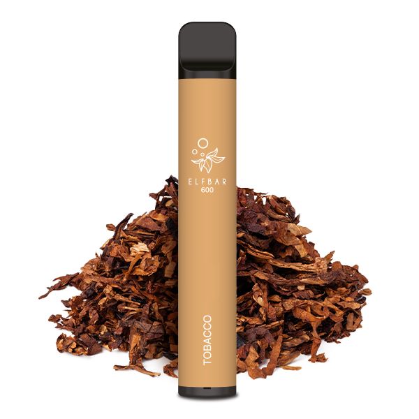 Elf Bar 600 Einweg E-Shisha Nikotinfrei - Tobacco