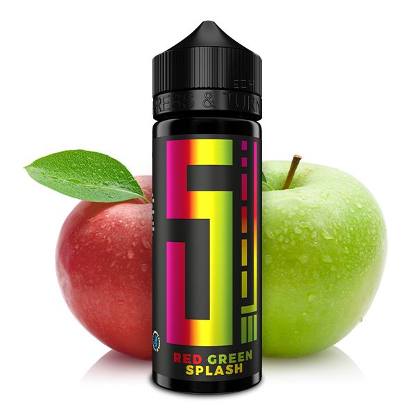5EL - Longfills 10 m - Red Green Splash