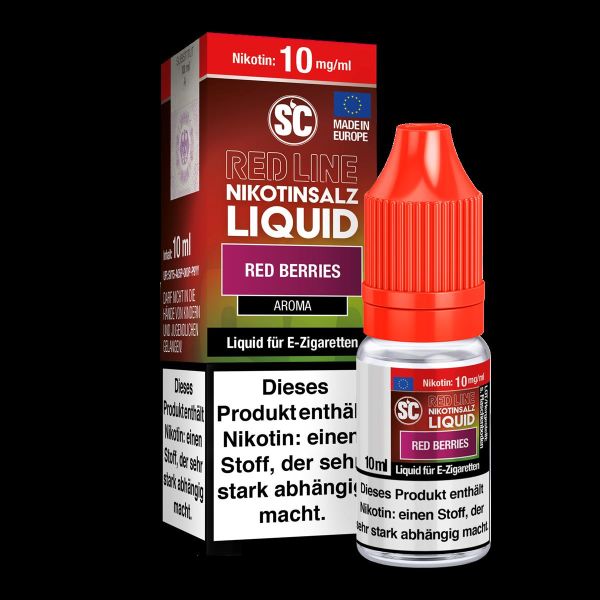SC - Red Line - Red Berries V2 - 10 mg - Nikotinsalz Liquid