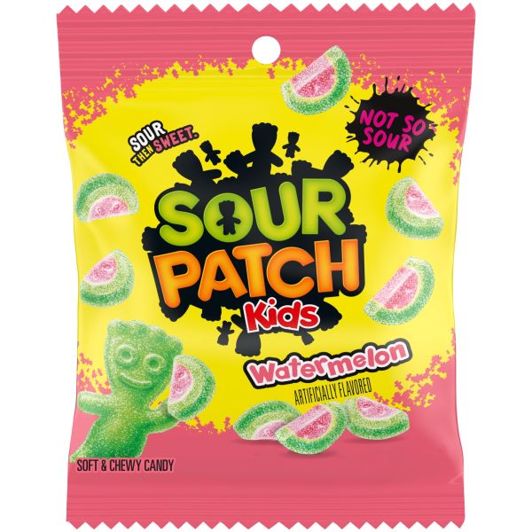 Sour Patch Kids Watermelon Peg Bag 102 g Tüte