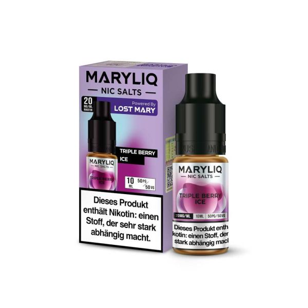 Maryliq Nikotinsalz Liquid 10 ml - 20 mg - Tripple Berry Ice