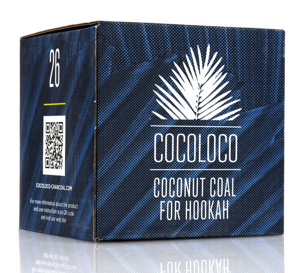 Cocoloco Premium Shisha Kohle 26er - 1kg