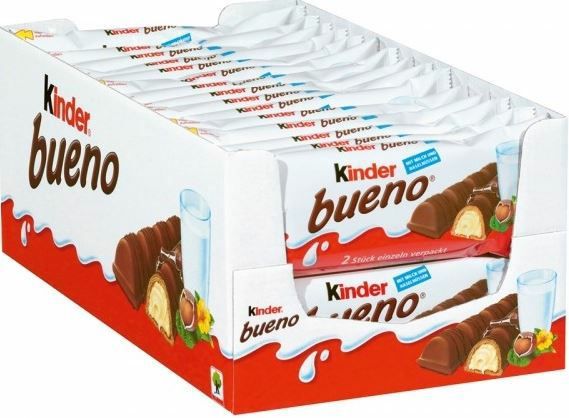 Kinder Bueno Schokoriegel 43g - 2 Riegel