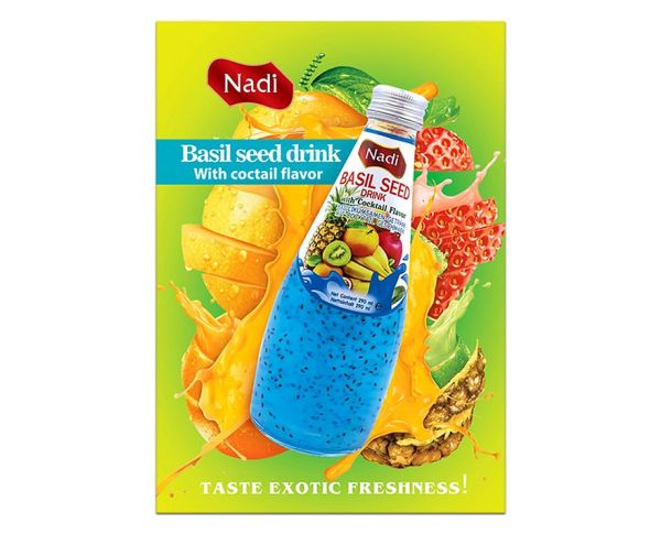 Nadi - Basilikumsamen mit Cocktail-Geschmack 290 ml