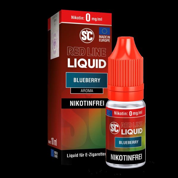 SC - Red Line - Blueberry - 0 mg - Nikotinsalz Liquid