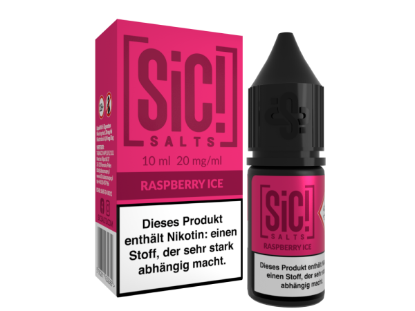 SiC! Salts 20mg Nikotinsalz Liquid 10ml - Raspberry Ice