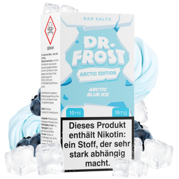 Dr. Frost Arctic Edition - Nikotinsalz Liquid 10ml - 10mg - Arctic Blue Ice