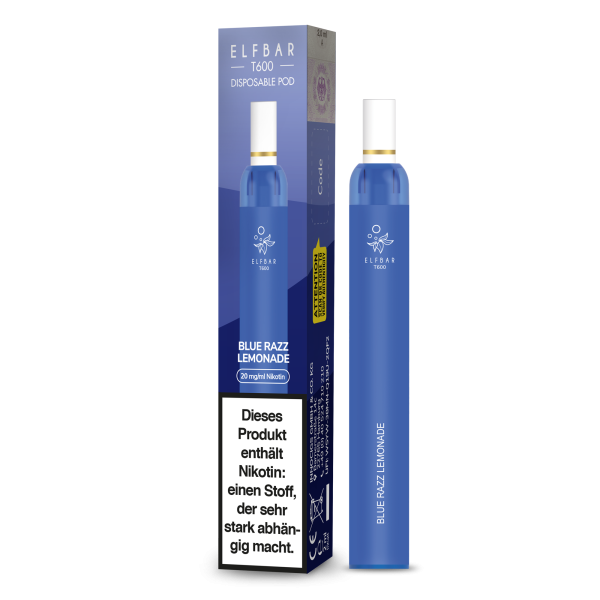 Elf Bar T600 Einweg E-Shisha 20mg - Blue Razz Lemonade