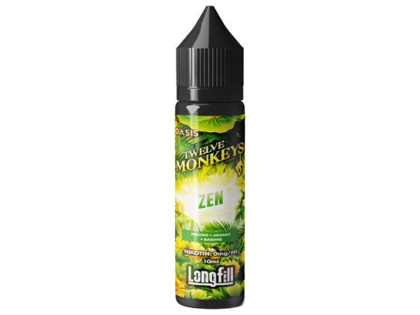 Twelve Monkeys - Longfills 10 ml - Zen