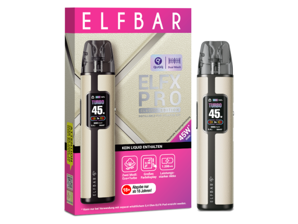 Elfbar Elfx Pro - weiß