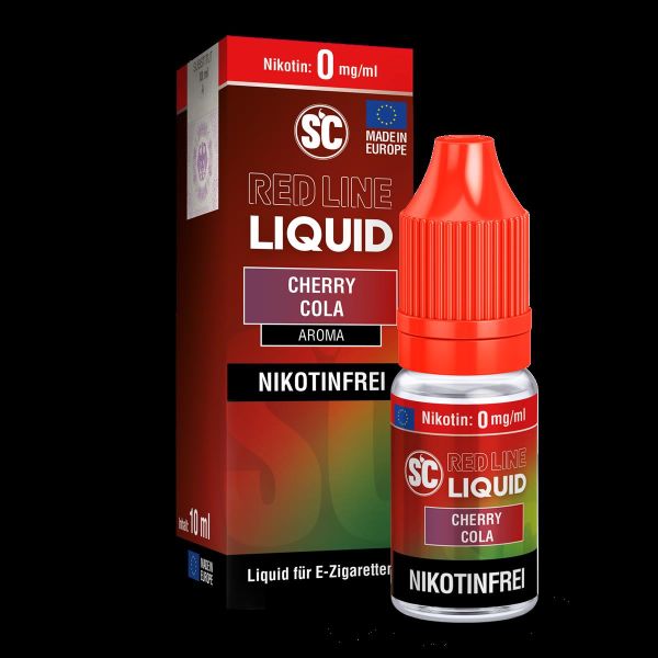 SC - Red Line - Cherry Cola - 0 mg - Nikotinsalz Liquid
