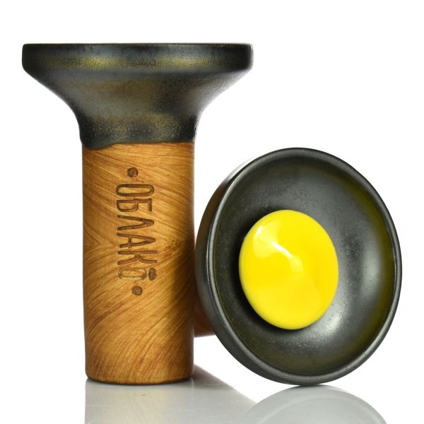 Oblako Flow Phunnel Yellow on Black Metallic
