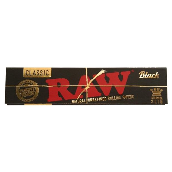 RAW Black Papers King Size Slim - 32 Blatt