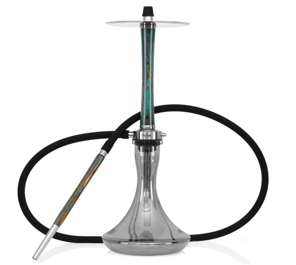 Nube Unique Hookah | Zebrano Blue Grey Shisha