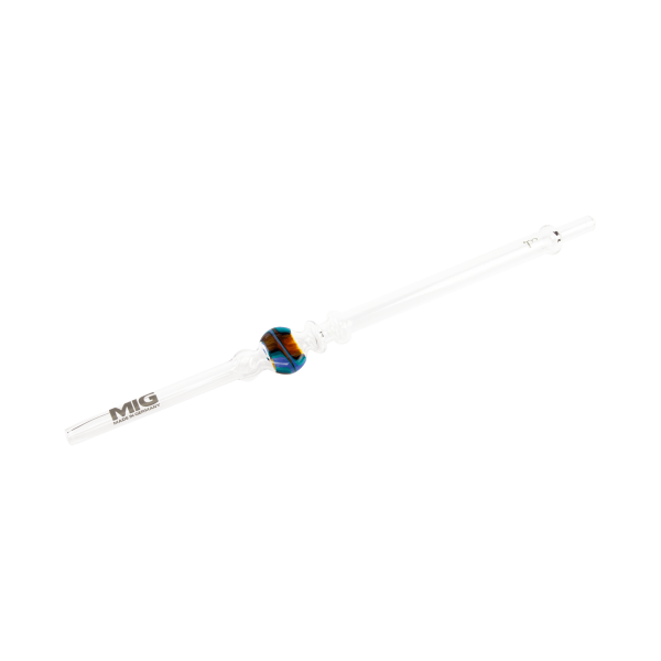 MIG "Brown Blue" Glas Mundstück wd hookah Edition