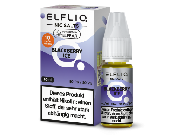 Elf Bar - ElfLiq 10ml - 10mg - Blackberry Ice