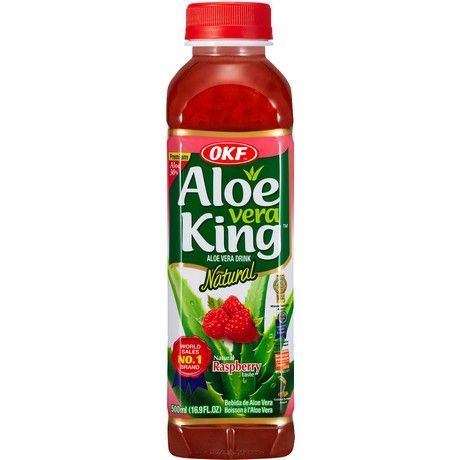 OKF Aloe Vera King - Raspberry - 500 ml