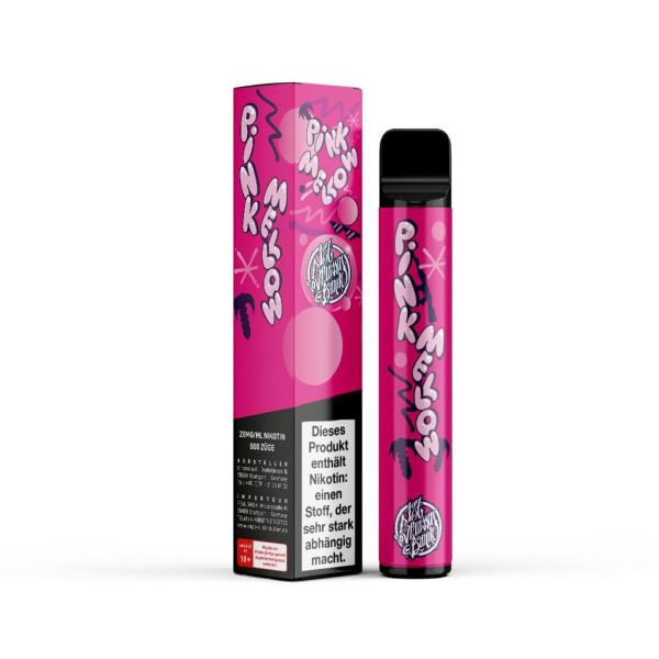 187 Strassenbande 600 Einweg E-Zigarette 20mg - 001 Pink Mellow