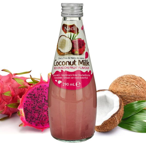 Nadi - Kokosnussmilch mit Drachenfrucht-Geschmack 290 ml