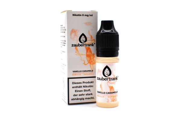 Zaubertrank Liquid,Vanillo Caramelo (Vanille- Karamel),10ml Flasche, nikotinfrei