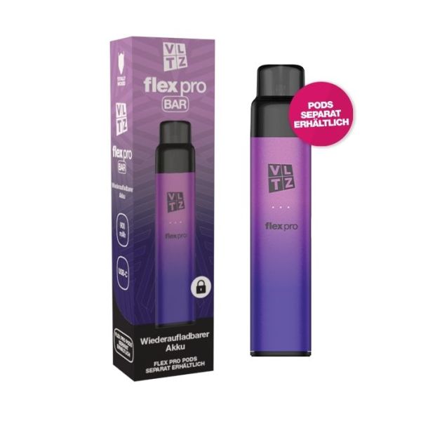 VLTZ Flex Pro Bar Akku - 900 mAh - Lilac Blue