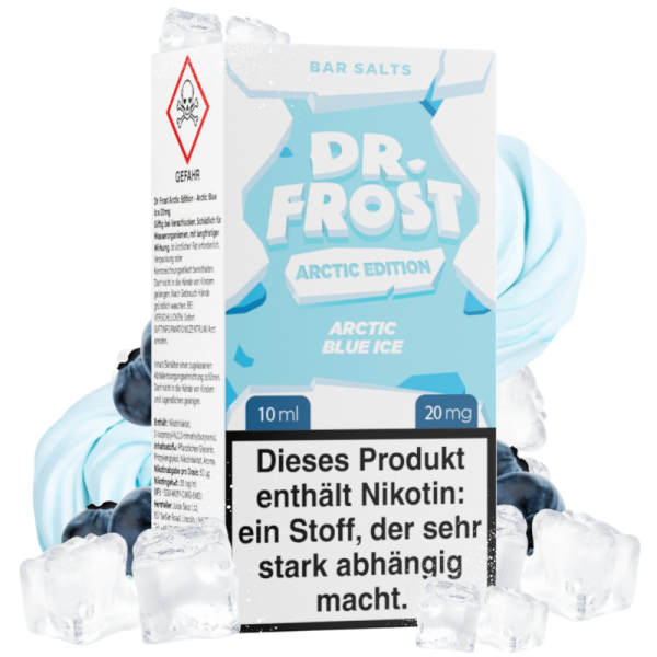 Dr. Frost Arctic Edition - Nikotinsalz Liquid 10ml - 20mg - Arctic Blue Ice