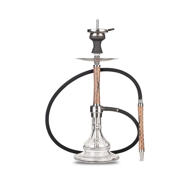 Alligator „Reptil“ Shisha Edelstahl-Wood