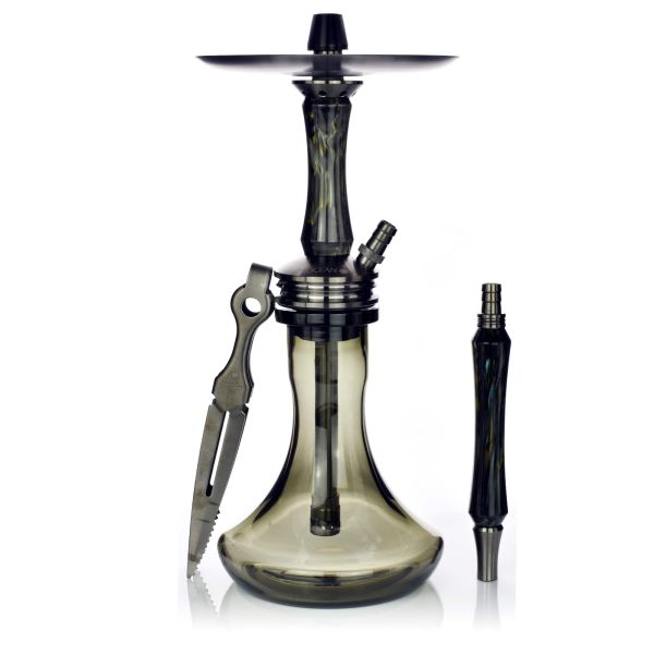 Ocean Hookah Kaif Small Black Onyx Midnight