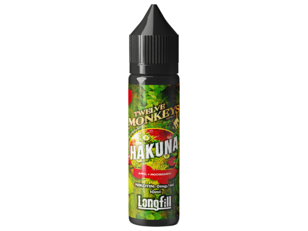 Twelve Monkeys - Longfills 10 ml - Hakuna