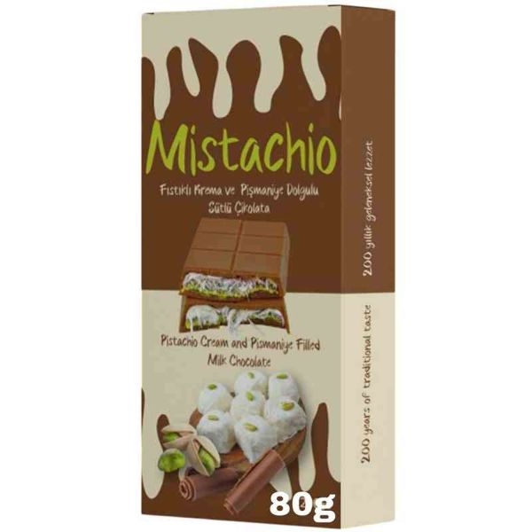 Mistachio Angle Hair - Milchschokolade 80g