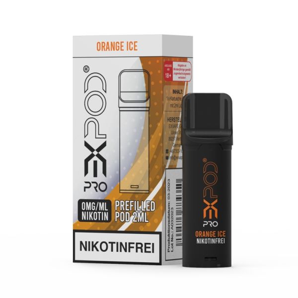 EXPOD Pro - Nikotinfrei - Pod - Orange Ice
