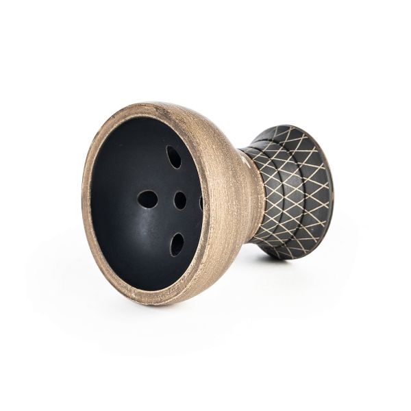 ALPHA Bowl - TURK Design Tabakkopf - Black Matt