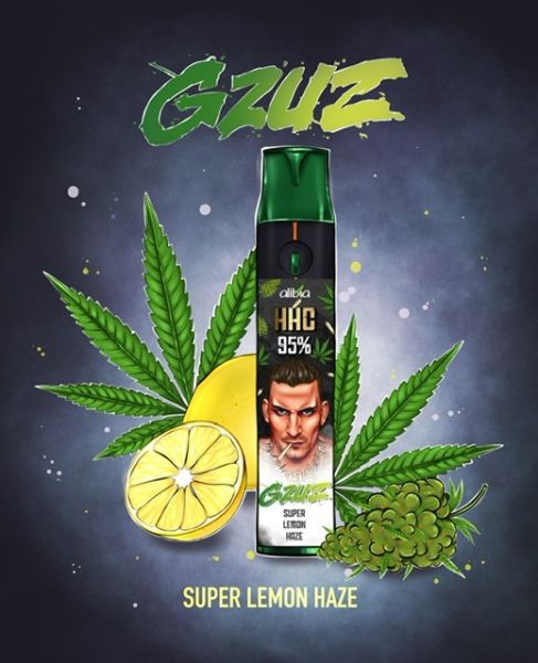 GZUZ 300 Einweg HHC Vape - Super Lemon Haze