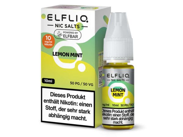 Elf Bar - ElfLiq 10ml - 10mg - Lemon Mint