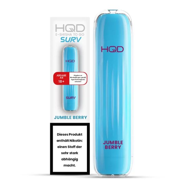 HQD SURV 600 Einweg E-Shisha - Jumble Berry
