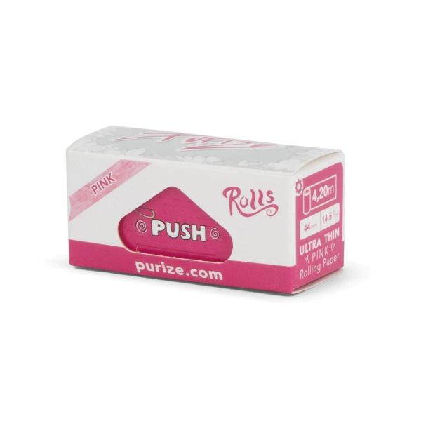 Purize Pink Rolls - 4,2m Papers - Drehpapier ungebleicht