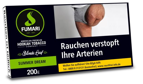 Fumari Tobacco 200g - Summer Dream (Orange Crean)