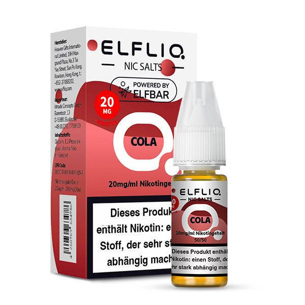 Elf Bar - ElfLiq 10ml - 20mg - Cola