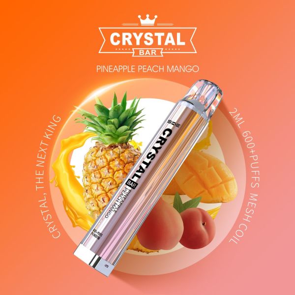 SKE Crystal Bar Einweg E-Zigarette 20mg - Pineapple Peach Mango